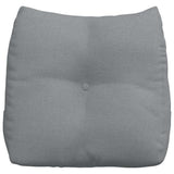 vidaXL Back Cushion Light Grey 45 x 24 x 50 cm Fabric