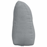 vidaXL Back Cushion Light Grey 45 x 24 x 50 cm Fabric