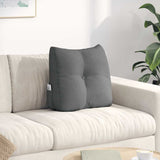 vidaXL Back Cushion Light Grey 45 x 24 x 50 cm Fabric