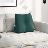 vidaXL Back Cushion Light Grey 45 x 24 x 50 cm Fabric
