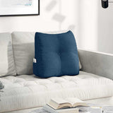 vidaXL Back Cushion Light Grey 45 x 24 x 50 cm Fabric