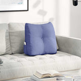 vidaXL Back Cushion Light Grey 45 x 24 x 50 cm Fabric