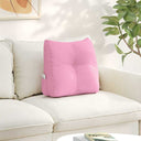 vidaXL Back Cushion Light Grey 45 x 24 x 50 cm Fabric