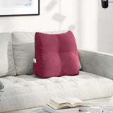 vidaXL Rugkussen Blauw 45 x 24 x 50 cm Fluweel