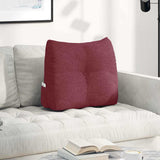 vidaXL Back Cushion Light Grey 45 x 24 x 50 cm Fabric