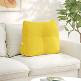 vidaXL Back Cushion Light Grey 45 x 24 x 50 cm Fabric