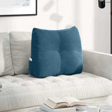 vidaXL Rugkussen Blauw 45 x 24 x 50 cm Fluweel