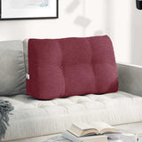 vidaXL Back Cushion Light Grey 45 x 24 x 50 cm Fabric