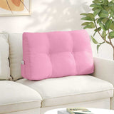 vidaXL Back Cushion Light Grey 45 x 24 x 50 cm Fabric