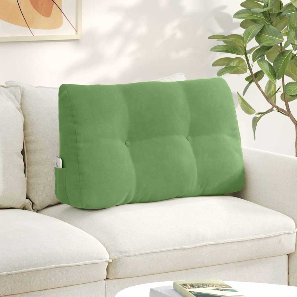 vidaXL Rugkussen Blauw 45 x 24 x 50 cm Fluweel