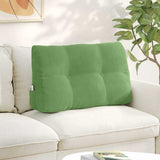 vidaXL Rugkussen Blauw 45 x 24 x 50 cm Fluweel