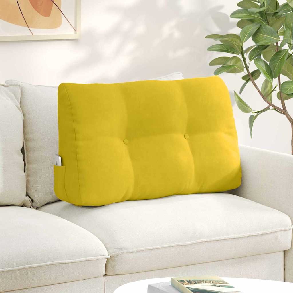 vidaXL Rugkussen Blauw 45 x 24 x 50 cm Fluweel
