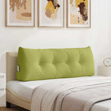 vidaXL Back Cushion Light Grey 45 x 24 x 50 cm Fabric
