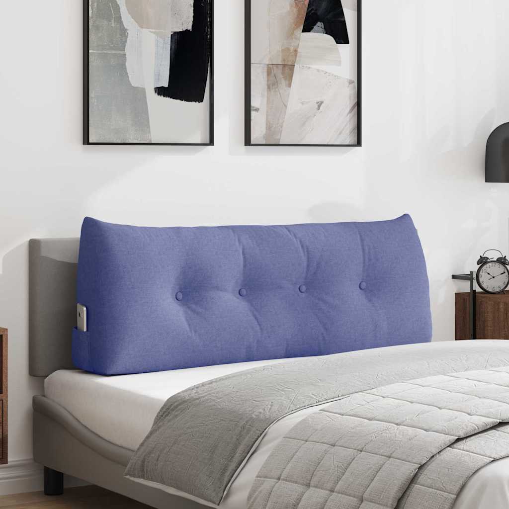 vidaXL Back Cushion Light Grey 45 x 24 x 50 cm Fabric