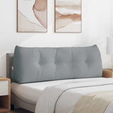 vidaXL Back Cushion Light Grey 45 x 24 x 50 cm Fabric
