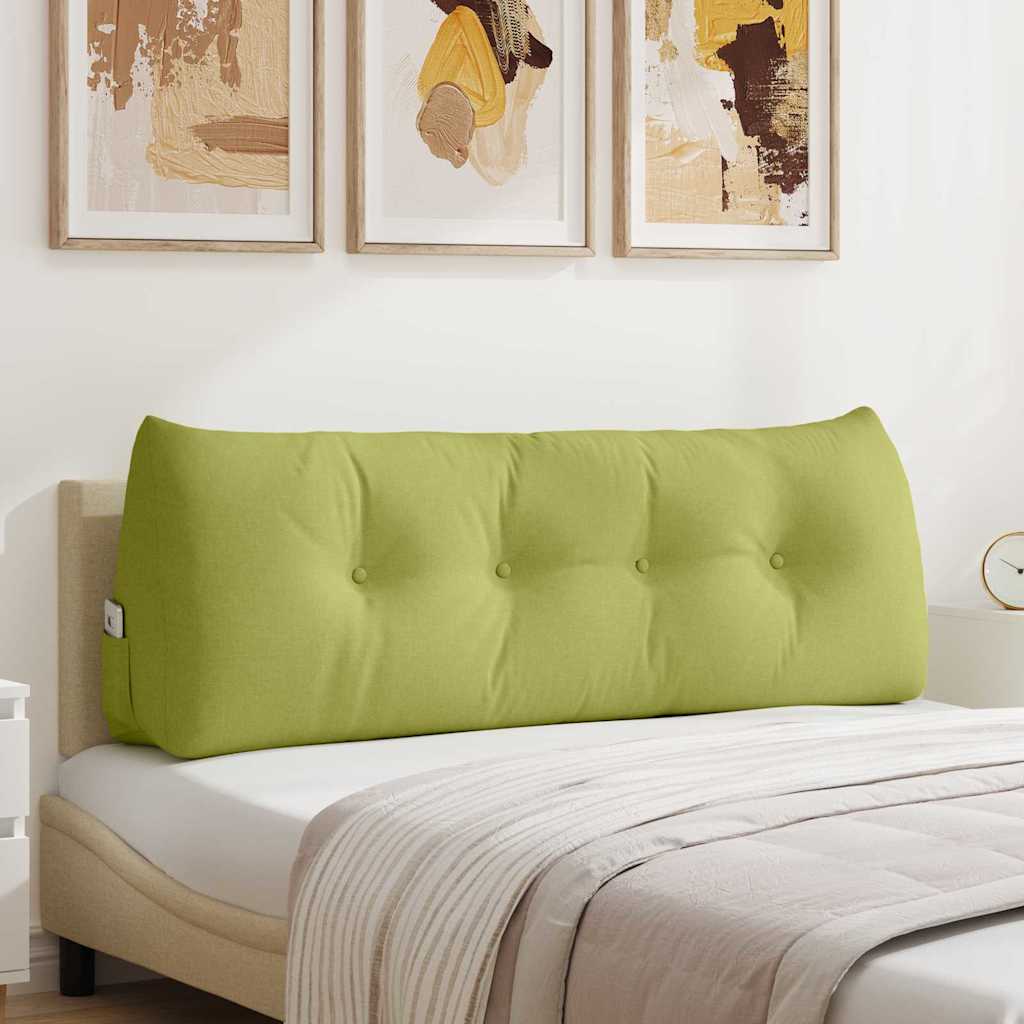 vidaXL Back Cushion Light Grey 45 x 24 x 50 cm Fabric