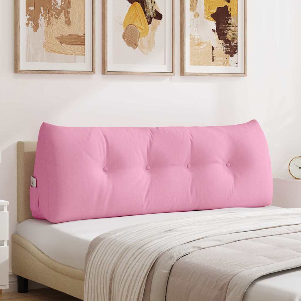 vidaXL Back Cushion Light Grey 45 x 24 x 50 cm Fabric