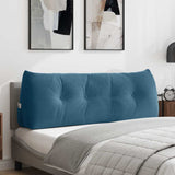 vidaXL Rugkussen Blauw 45 x 24 x 50 cm Fluweel