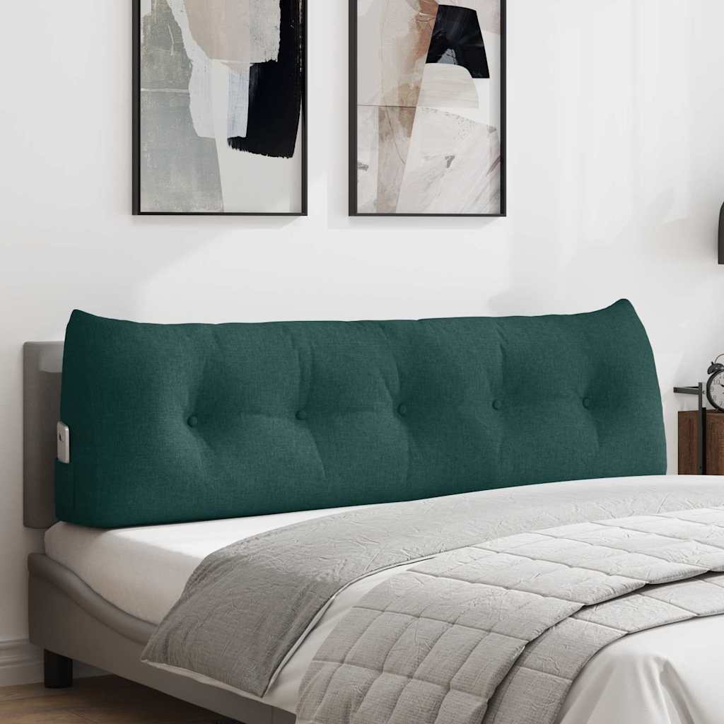 vidaXL Back Cushion Light Grey 45 x 24 x 50 cm Fabric