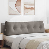 vidaXL Back Cushion Light Grey 45 x 24 x 50 cm Fabric
