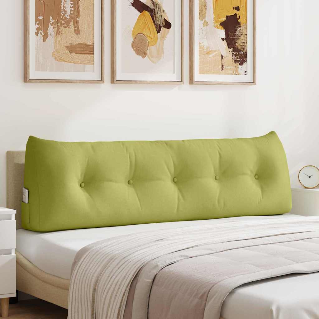 vidaXL Back Cushion Light Grey 45 x 24 x 50 cm Fabric