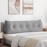 vidaXL Back Cushion Light Grey 45 x 24 x 50 cm Fabric