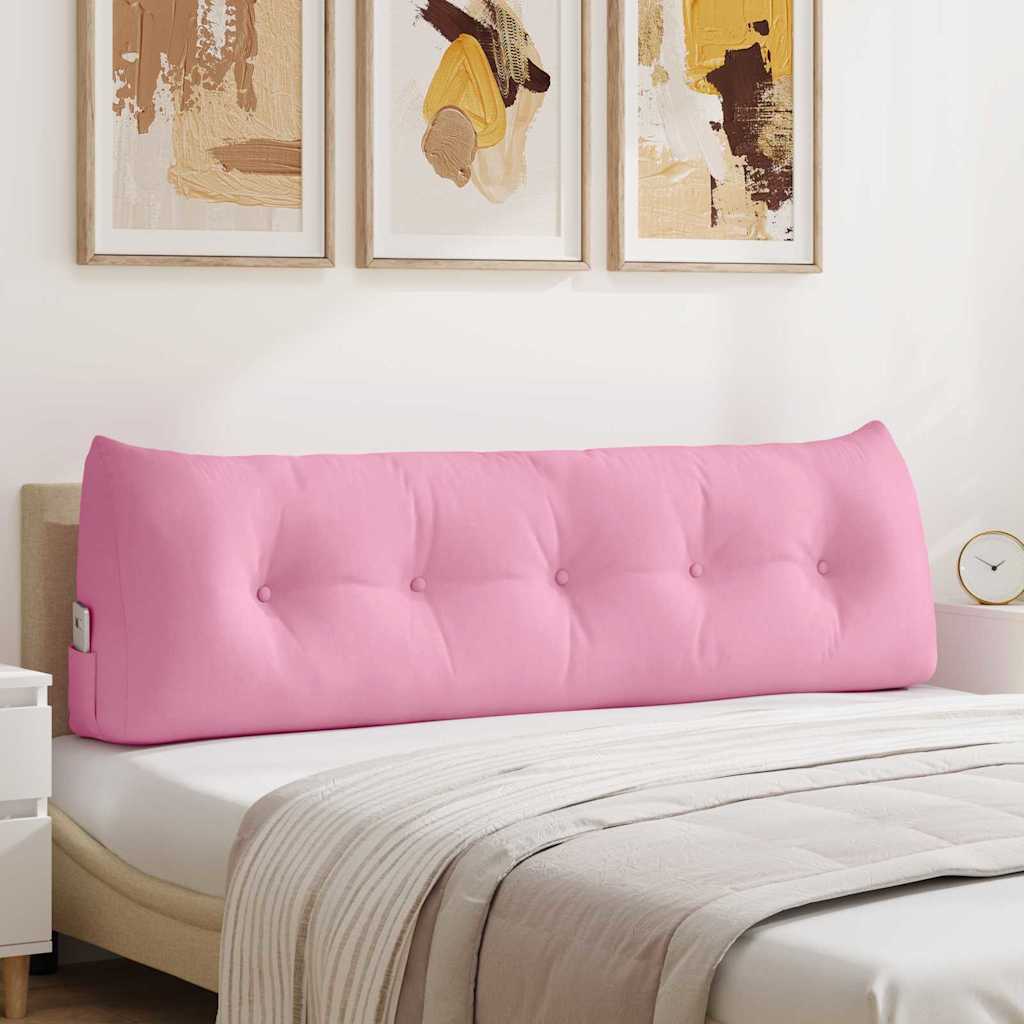 vidaXL Back Cushion Light Grey 45 x 24 x 50 cm Fabric
