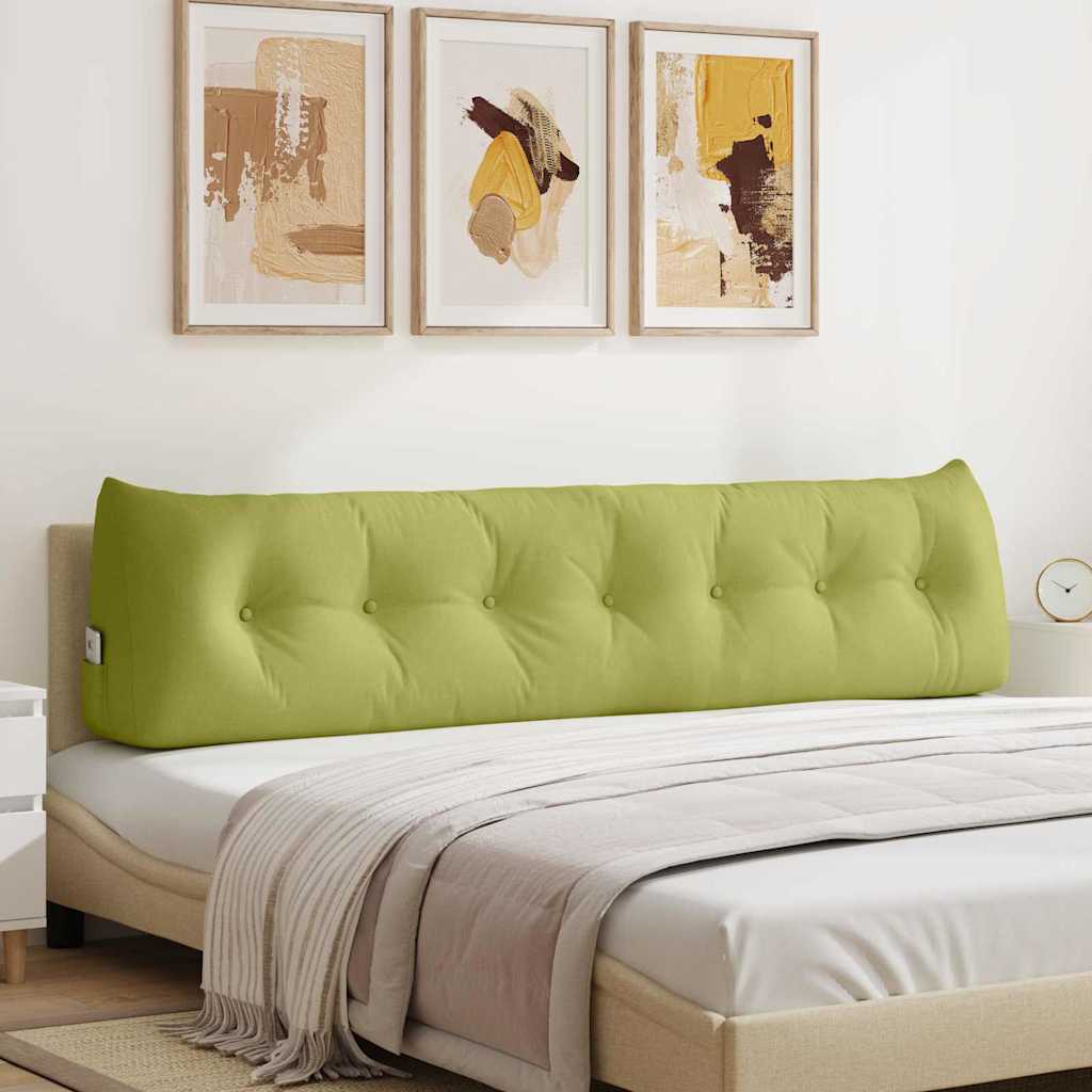 vidaXL Back Cushion Light Grey 45 x 24 x 50 cm Fabric