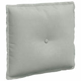 vidaXL Rugkussen Blauw 50 x 45 cm Corduroy stof