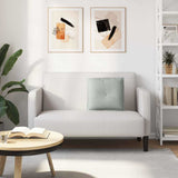 vidaXL Rugkussen Blauw 50 x 45 cm Corduroy stof