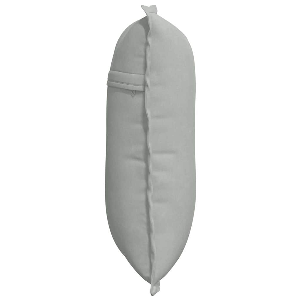 vidaXL Rugkussen Blauw 50 x 45 cm Corduroy stof