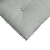 vidaXL Rugkussen Blauw 50 x 45 cm Corduroy stof