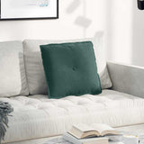vidaXL Rugkussen Blauw 50 x 45 cm Corduroy stof