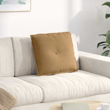 vidaXL Rugkussen Blauw 50 x 45 cm Corduroy stof
