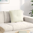 vidaXL Rugkussen Blauw 50 x 45 cm Corduroy stof
