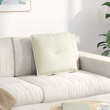 vidaXL Rugkussen Blauw 50 x 45 cm Corduroy stof