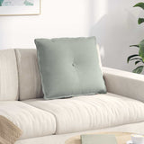 vidaXL Rugkussen Blauw 50 x 45 cm Corduroy stof
