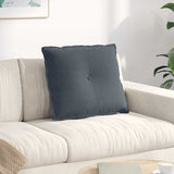 vidaXL Rugkussen Blauw 50 x 45 cm Corduroy stof