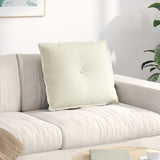 vidaXL Rugkussen Blauw 50 x 45 cm Corduroy stof
