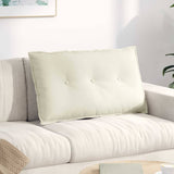 vidaXL Rugkussen Blauw 50 x 45 cm Corduroy stof