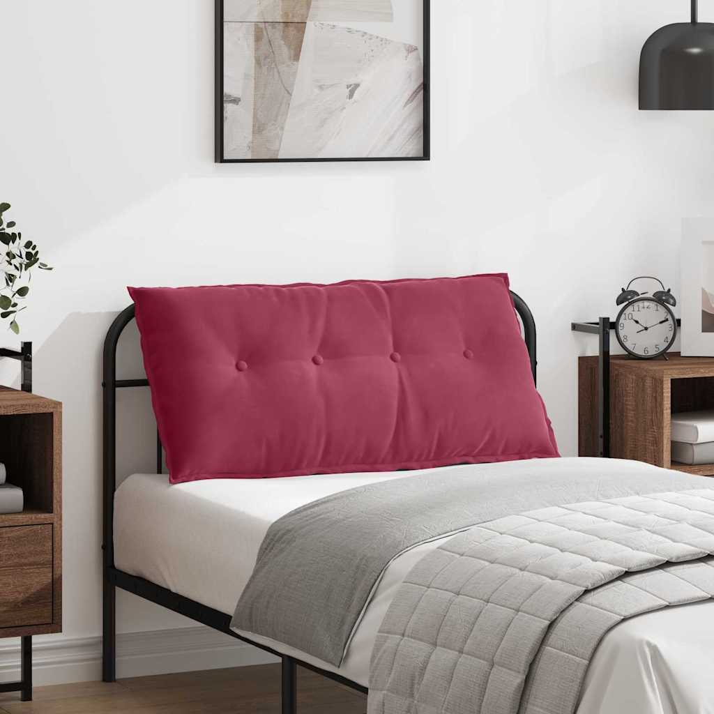 vidaXL Rugkussen Blauw 50 x 45 cm Corduroy stof