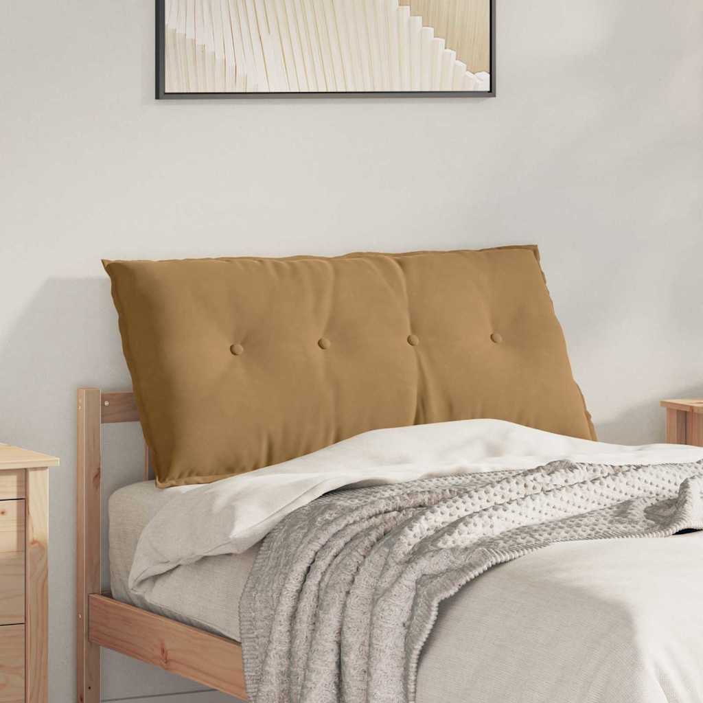 vidaXL Rugkussen Blauw 50 x 45 cm Corduroy stof