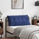vidaXL Rugkussen Blauw 50 x 45 cm Corduroy stof