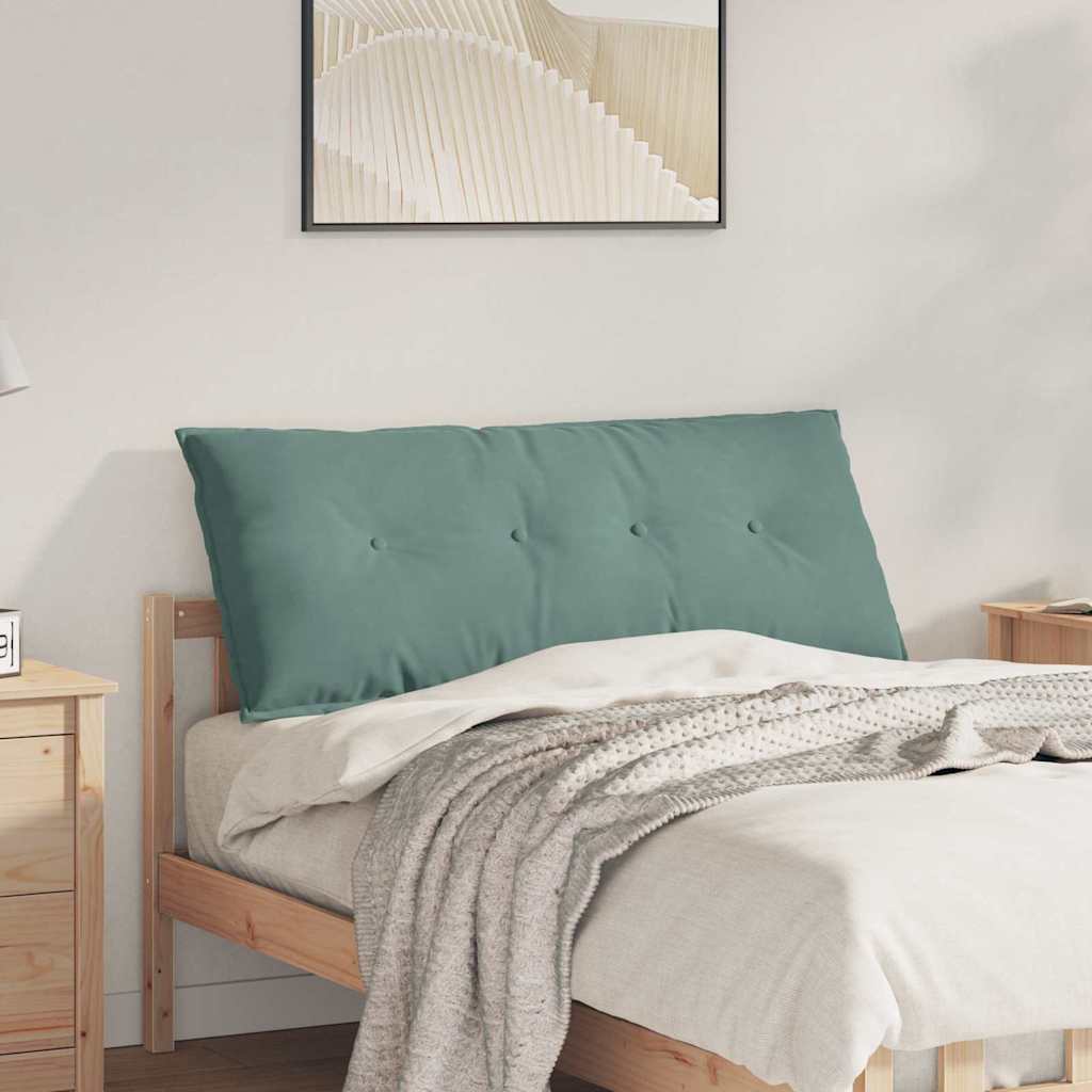 vidaXL Rugkussen Blauw 50 x 45 cm Corduroy stof
