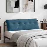 vidaXL Rugkussen Blauw 50 x 45 cm Corduroy stof