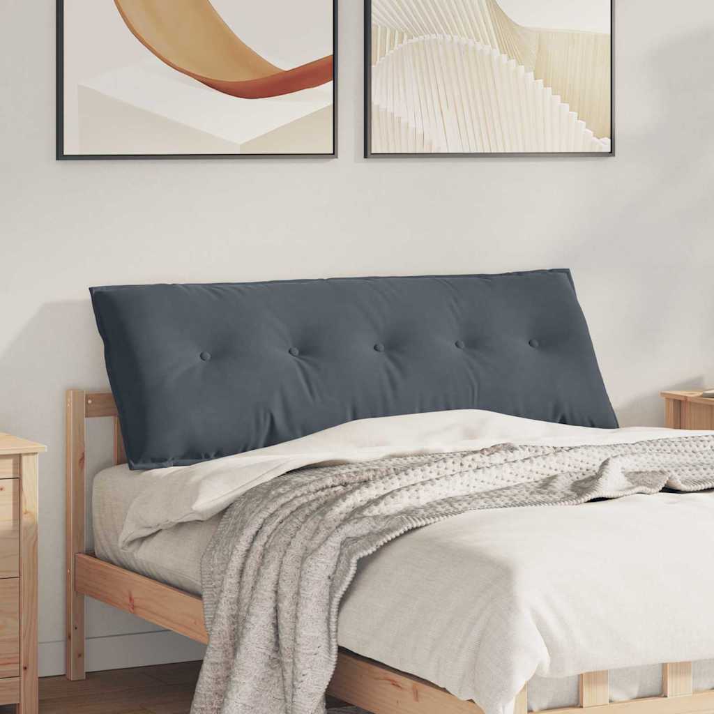 vidaXL Rugkussen Blauw 50 x 45 cm Corduroy stof