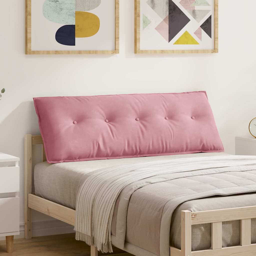vidaXL Rugkussen Blauw 50 x 45 cm Corduroy stof