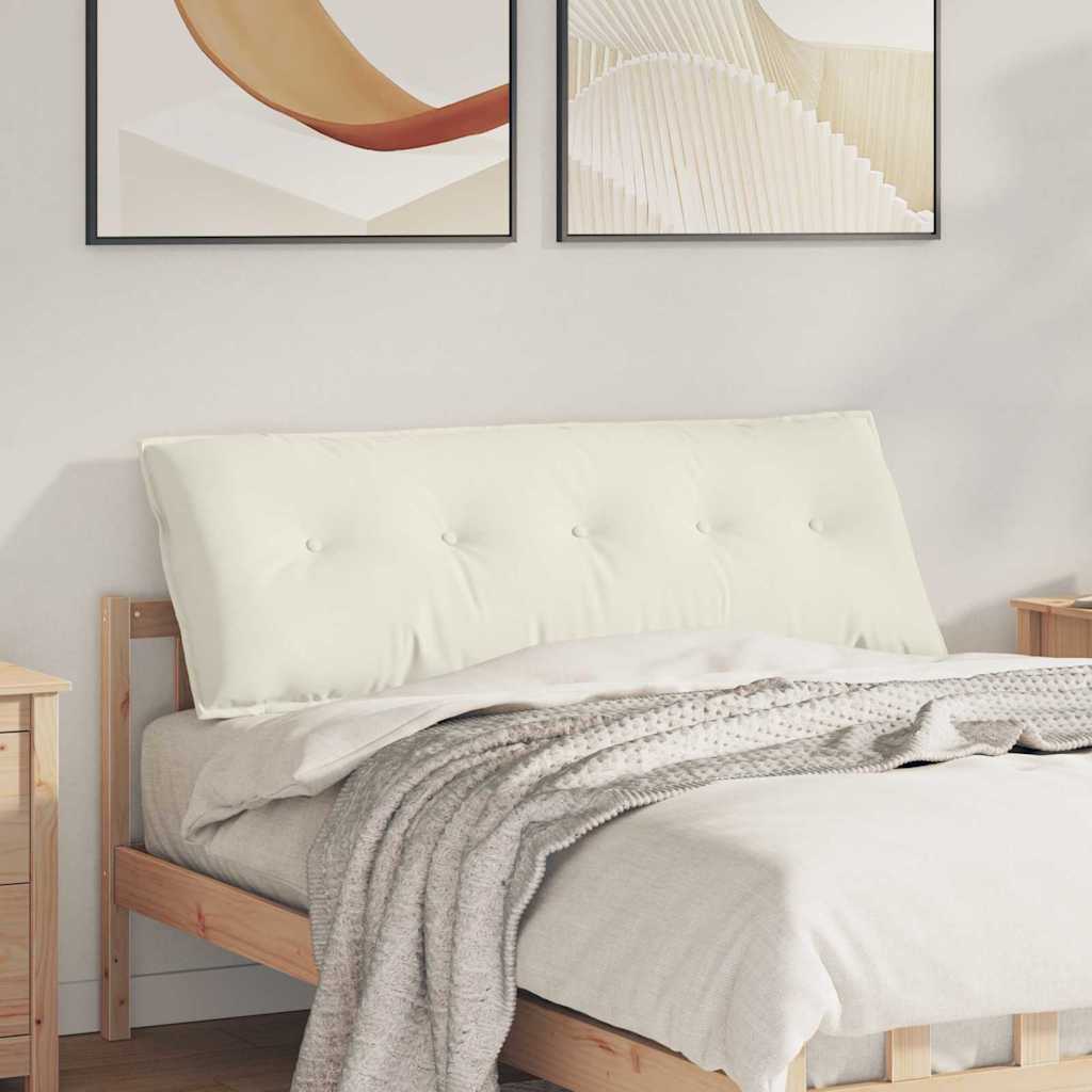 vidaXL Rugkussen Blauw 50 x 45 cm Corduroy stof
