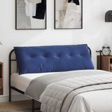 vidaXL Rugkussen Blauw 50 x 45 cm Corduroy stof
