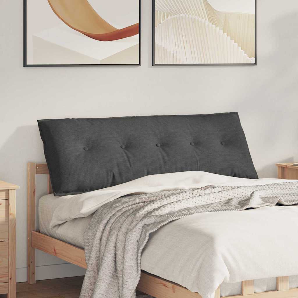 vidaXL Rugkussen Lichtgrijs 50 x 45 cm Corduroy stof
